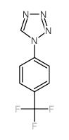 1-(4-(Trifluoromethyl)phenyl)-1H-tetrazole structure