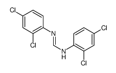 N,N'-bis(2,4-dichlorophenyl)methanimidamide结构式