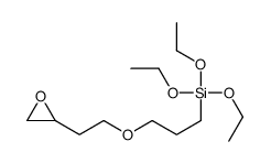 triethoxy-[3-[2-(oxiran-2-yl)ethoxy]propyl]silane结构式