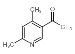 Ethanone,1-(4,6-dimethyl-3-pyridinyl)- structure