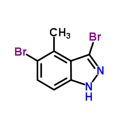 3,5-Dibromo-4-methyl-1H-indazole图片