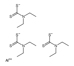 aluminum,N,N-diethylcarbamodithioate结构式