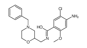 4-amino-N-((4-benzyl-2-morpholinyl)methyl)-5-chloro-2-methoxybenzamide picture