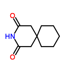 3,3-Pentamethylene glutarimide structure