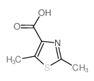 2,5-DIMETHYLTHIAZOLE-4-CARBOXYLIC ACID structure