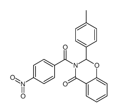 2-(4-methylphenyl)-3-(4-nitrobenzoyl)-2H-1,3-benzoxazin-4-one Structure