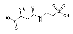 H-β-Asp-Tau-OH Structure