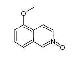 5‐methoxyisoquinoline N‐oxide Structure