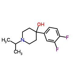 4-(3,4-Difluorophenyl)-1-isopropyl-4-piperidinol Structure
