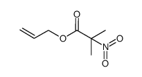 allyl 2-methyl-2-nitropropanoate Structure