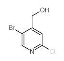 (5-Bromo-2-chloropyridin-4-yl)methanol Structure