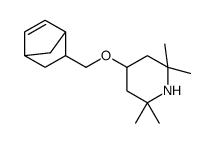 4-(5-bicyclo[2.2.1]hept-2-enylmethoxy)-2,2,6,6-tetramethylpiperidine Structure