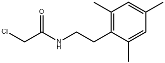 2-chloro-N-[2-(2,4,6-trimethylphenyl)ethyl]acetamide Structure