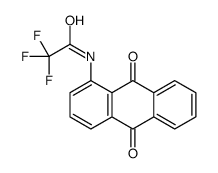N-(9,10-dioxoanthracen-1-yl)-2,2,2-trifluoroacetamide结构式
