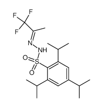 methyl trifluoromethyl ketone 2,4,6-triisopropylbenzenesulphonylhydrazone结构式