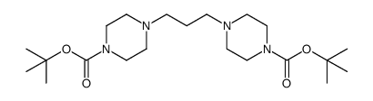 di-tert-butyl 4,4'-(propane-1,3-diyl)bis(piperazine-1-carboxylate) Structure