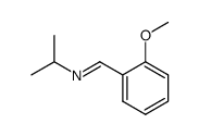 N-(2-methoxybenzylidene)isopropylamine结构式