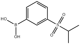 3-(Isopropanesulfonyl)phenylboronic acid Structure