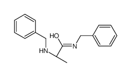 (2S)-N-benzyl-2-(benzylamino)propanamide结构式