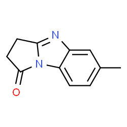 1H-Pyrrolo[1,2-a]benzimidazol-1-one,2,3-dihydro-6-methyl-(9CI) structure