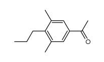 1-(3,5-dimethyl-4-propyl-phenyl)-ethanone Structure