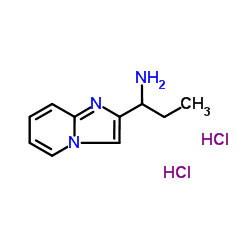 1-(Imidazo[1,2-a]pyridin-2-yl)-1-propanamine dihydrochloride结构式