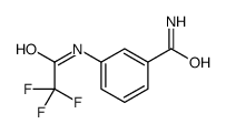 3-[(trifluoroacetyl)amino]benzamide结构式
