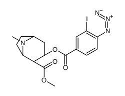 3-iodo-4-azidococaine Structure