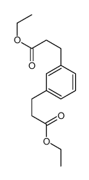 ethyl 3-[3-(3-ethoxy-3-oxopropyl)phenyl]propanoate结构式