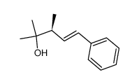 (S,E)-2,3-dimethyl-5-phenylpent-4-en-2-ol Structure