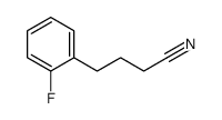 4-(2-FLUORO-PHENYL)-BUTYRONITRILE Structure