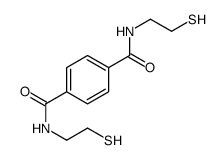 1-N,4-N-bis(2-sulfanylethyl)benzene-1,4-dicarboxamide结构式