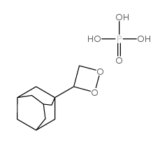 adamantyl-1,2-dioxetane phosphate Structure