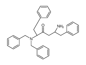 (2S,5S)-5-amino-2-(dibenzylamino)-1,6-diphenylhexan-3-one Structure