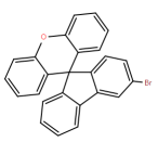 3-bromospiro[fluorene-9,9'-xanthene] Structure