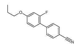 4-(2-fluoro-4-propoxyphenyl)benzonitrile结构式