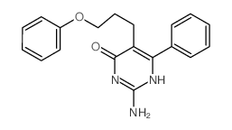 2-amino-5-(3-phenoxypropyl)-6-phenyl-1H-pyrimidin-4-one picture