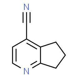 5H-Cyclopenta[b]pyridine-4-carbonitrile,6,7-dihydro-(9CI) Structure