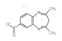 3,5-dimethyl-10-nitro-2,6-diazabicyclo[5.4.0]undeca-2,5,8,10,12-pentaene Structure