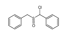(α-Chlor-benzyl)-benzyl-sulfoxid结构式