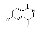 6-Chlorocinnolin-4(1H)-one结构式