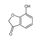 3(2H)-Benzofuranone,7-hydroxy- Structure