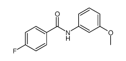 4-Fluoro-N-(3-methoxyphenyl)benzamide图片