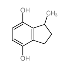 1-methyl-2,3-dihydro-1H-indene-4,7-diol Structure