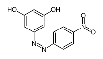 5-[(4-nitrophenyl)diazenyl]benzene-1,3-diol Structure