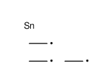 Methyltriethylstannane structure