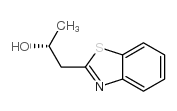 2-Benzothiazoleethanol,alpha-methyl-,(alphaR)-(9CI) Structure