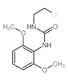 Urea, 1-(2-chloroethyl)-3-(2,6-dimethoxyphenyl)- picture