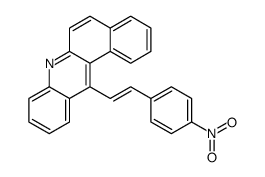 12-(p-Nitrostyryl)benz[a]acridine Structure