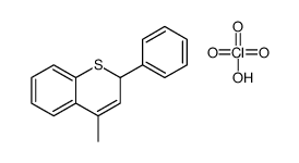 4-methyl-2-phenyl-2H-thiochromen-1-ium,perchlorate Structure